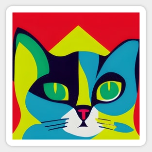 Pop Cat Sticker